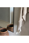 Turkish Cotton Towel - Waffle - Stone Waffle Bath Sheet