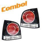 Vw Polo Vivo 1 02+ Taillight Black Set Better Quality