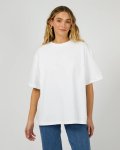 Core Oversized Tee - Large White