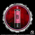 Hookah Dtl 40K Strawberry 5MG Disposable
