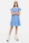 Tiered Dress - Light Blue