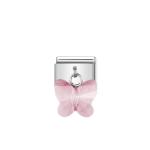 Composable Classic Link With Light Pink Butterfly