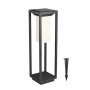 Outdoor LED Solar Light With Sensor LS021 Matte Black
