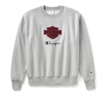 Champion X Harley-davidson Fanatic Crew Neck Sweatshirt – Grey Heather Champion
