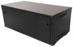 Cattex BB-200A-4-BLK Battery Bank Cabinet 1207MM X 340MM X 607MM Dimensions 4X Batteries 200A Base & Feet Stackable