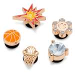 Basketball Shoelery Plug 5PC Jibbitz Pack