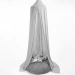 Hanging Canopy Tent - Solid Grey