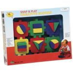 Educational Blocks 36 Piece Snap & Play