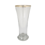 6 Piece 275ML Gold Rim Milkshake Glass SGN1001