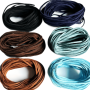 10 Yards 3mm Bulk Lot Man Made Suede Leather String Jewelry Making Thread Cords DIY For Bracelet Necklace Jewelry Making