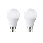 - Lamp LED Lamp 10W - Warm White - B22 - Pack Of 2