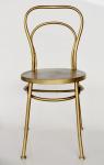 Finish Brass Bentwood Chair 90X41CM
