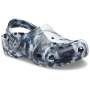 Classic Marbled Clog - White/black / M13