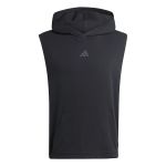 Adidas Men's Power Workout Hooded Tank Top - Black