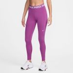 Nike Women's Pro Mid-rise Mesh-paneled Leggings