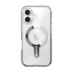 Speck Gemshell Grip Magsafe Case - Apple Iphone 16 - Clear & Chrome