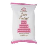 Satin Fondant Hot Pink