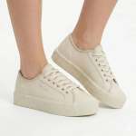 Pierre Cardin Palmer 1 Sneaker - Beige - 8