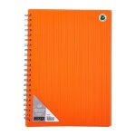 A4 Wiro Book 80PG Neon Orange