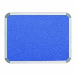 Info Board Aluminium Frame - 900 600MM - Sky Blue