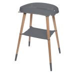Bebejou Sense Edition Bath + Stand -taupe Built In Digital Thermometer - Griffin Grey
