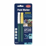 Paint Round Nib Yellow & White Marker