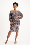 Amber Plisse Dress - S
