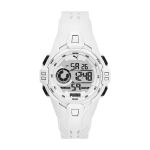 Puma Men's Bold White Round Polyurethane Watch - P5039