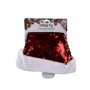 Santa Claus Hat - Christmas Accessories - Sequin - 30 Cm X 45 Cm - 2 Pack