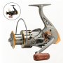 100kg Max Drag Spinning Fishing Reel - 13 Ball Bearings 5.2:1 Gear Ratio 130LBS/100kg Capacity