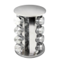 Smte Spice Rack Set 16-PIECES Silver With Keychain