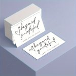 Chic White Wedding Thank You Cards 30 50PCS - Personalized Notes For Guests Elegant English Text