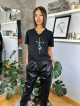 Faith Oversized Tee - Black - Medium