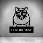 Balinese With Custom Text - 450MM Rust Coat