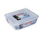 Pyrex Cook & Freeze Rectangular Dish With Plastic Lid 2.6L
