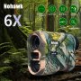 Nohawk 6X 600M Laser Range Finder Monocular For Hunters With Slope Horizontal Distance And Vertical Height Function Speed And Angle Measurement Function