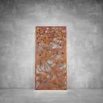 Laser Cut Screen - Design 124 - 2000 X 1000 X 20 Rust Coat Indoor