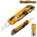 Ingco Knife Snap-off 18X100MM 5PK