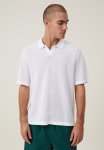 Cotton On Resort Short Sleeve Polo - Snow White