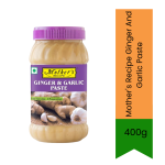 Mother's Recipe Ginger Garlic Paste Adrak Lahsun Paste 400G - Ready-to-use Cooking Paste For Curries Marinades & Everyday Indian