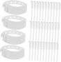 100-PIECE Medical Wristbands: Identification Wristbands For Hospital