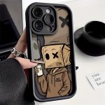 High Color Carton Man Protective Tpu Phone Case For IPHONE15 14 13 12 11 PLUS PRO PROMAX XR XSMAX XS 7 8PLUS Full Coverage