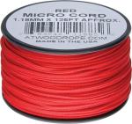 Micro Cord 125FT Red