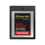 SanDisk Extreme Pro Cfexpress Card Type B 512GB 1700MB S Read 1200MB S Write