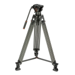 Cayer Carbon Fiber Video Tripod 1.8M BV25LH