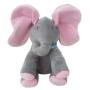 4AKID Pink Plush Peek-a-boo Elephant