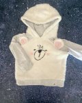 Woolworths Grey Polar Bear Hoodie 18 24M