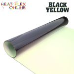 Silicone 2D Black fluo Yellow 500MMX1M