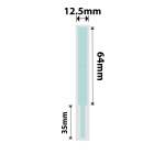 NB270 - - D11 D101 D110 H1S - 12.5X99MM - 70 Mint Cable Labels
