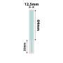 NB270 - NIIMBOT - D11 / D101 / D110 / H1S - 12.5X99MM - 70 MINT CABLE LABELS